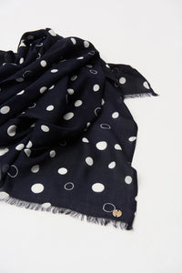 Joseph Ribkoff Modal Dot Print Scarf Jr261984