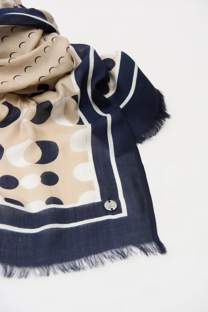 Joseph Ribkoff Modal Dot Print Scarf Jr261986