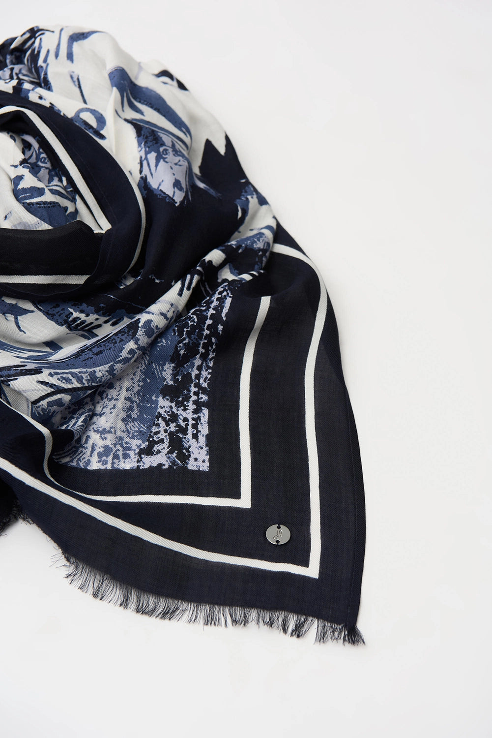 Joseph Ribkoff Modal Conversational Print Scarf Jr261988