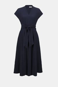 Joseph Ribkoff Woven Seersucker Fit And Flare Dress Jr262026