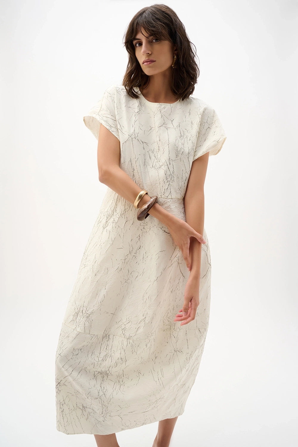 Joseph Ribkoff Novelty Abstract Print Cocoon Dress Jr262116