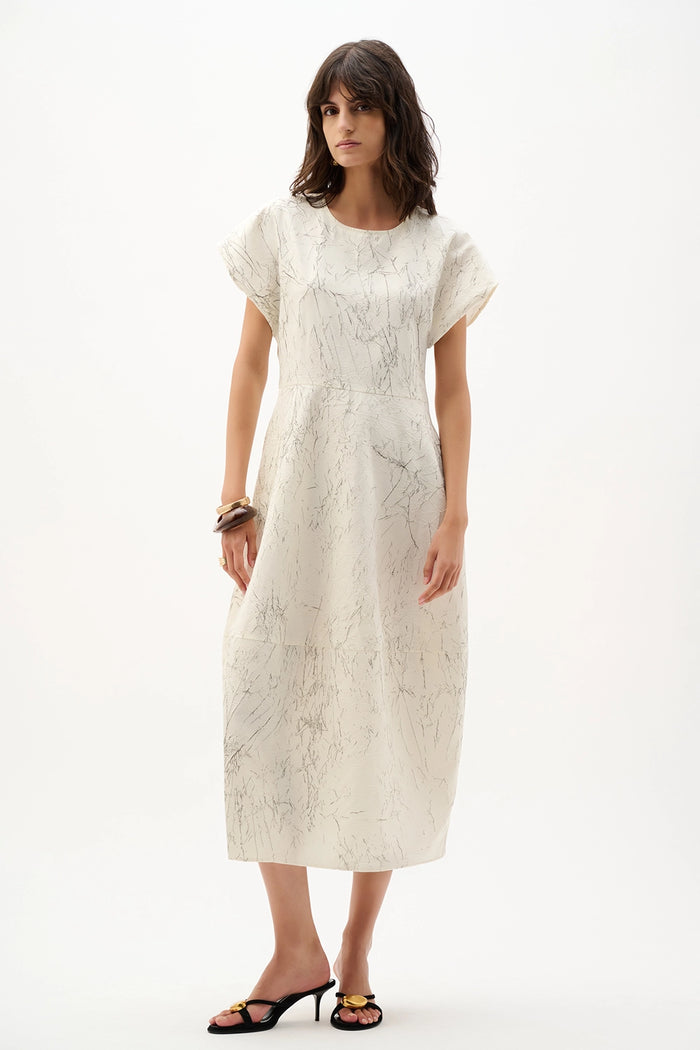 Joseph Ribkoff Novelty Abstract Print Cocoon Dress Jr262116