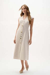 Joseph Ribkoff Melange Millennium Fit And Flare Dress Jr262129