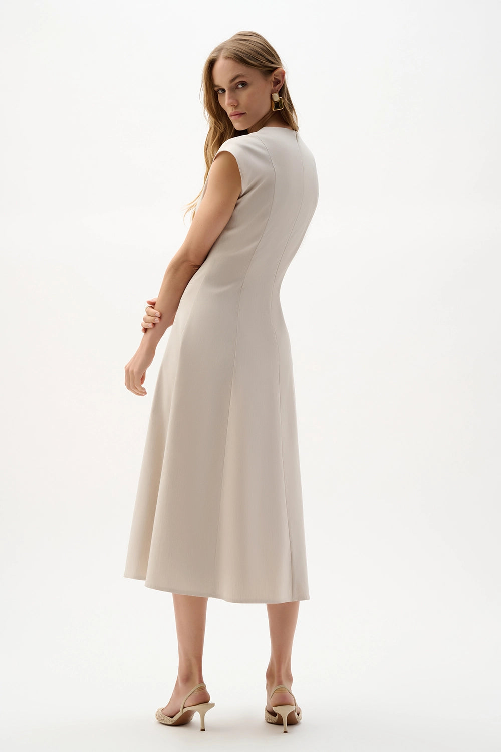 Joseph Ribkoff Melange Millennium Fit And Flare Dress Jr262129