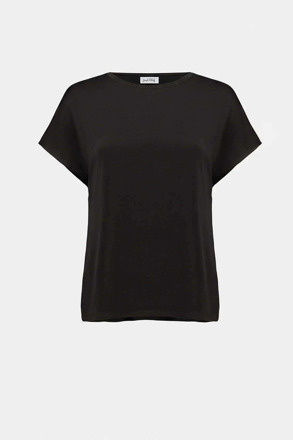 Joseph Ribkoff Recycled Satin And Silky Knit Straight Top Jr262189