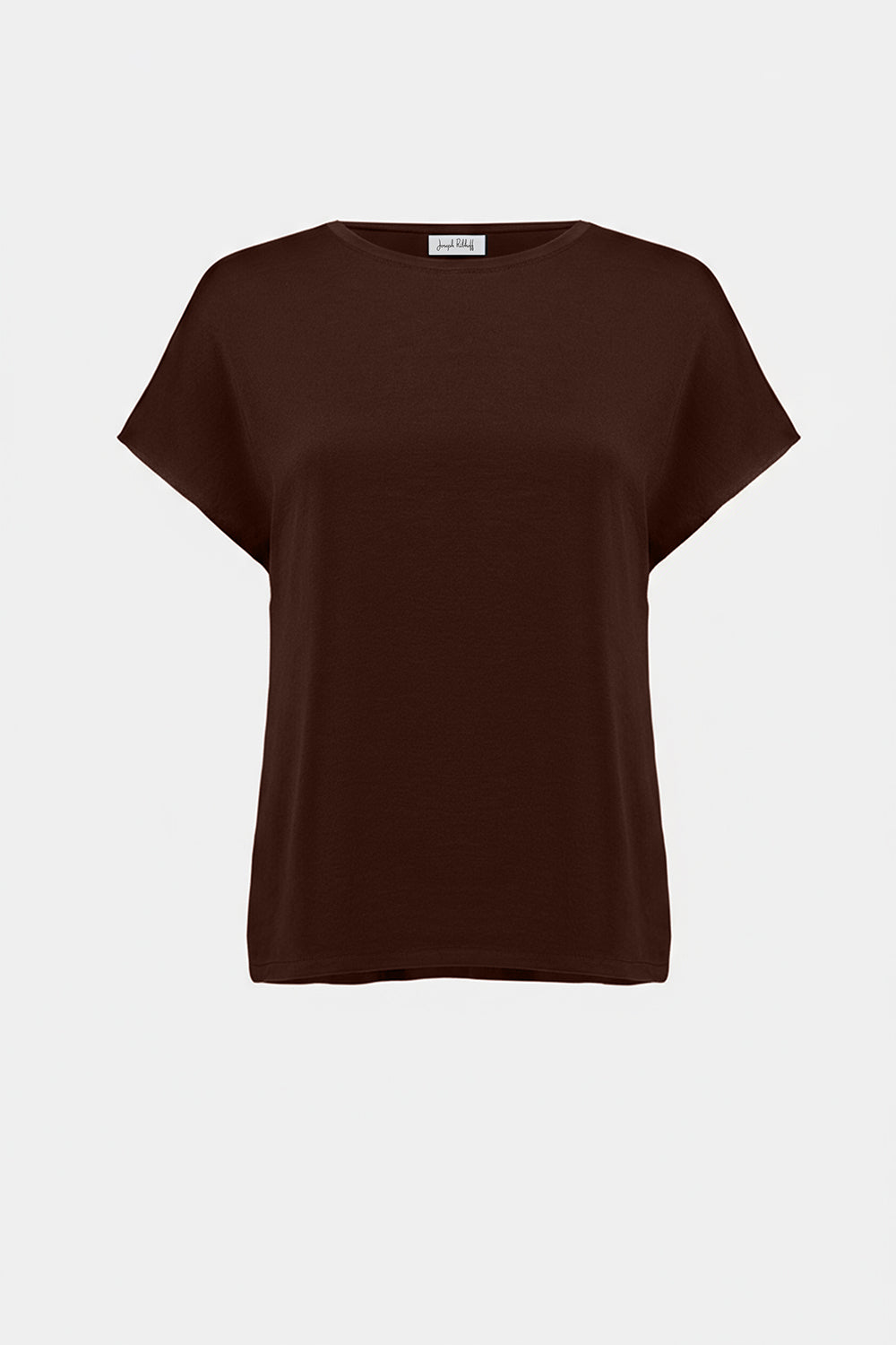 Joseph Ribkoff Recycled Satin And Silky Knit Straight Top Jr262189