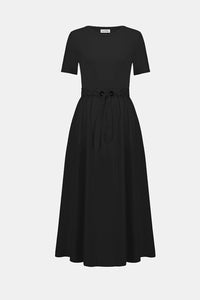 Joseph Ribkoff Jersey And Memory Fit & Flare Dress With Waist Detail Jr262627