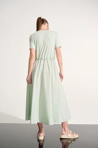 Joseph Ribkoff Jersey And Memory Fit & Flare Dress With Waist Detail Jr262627