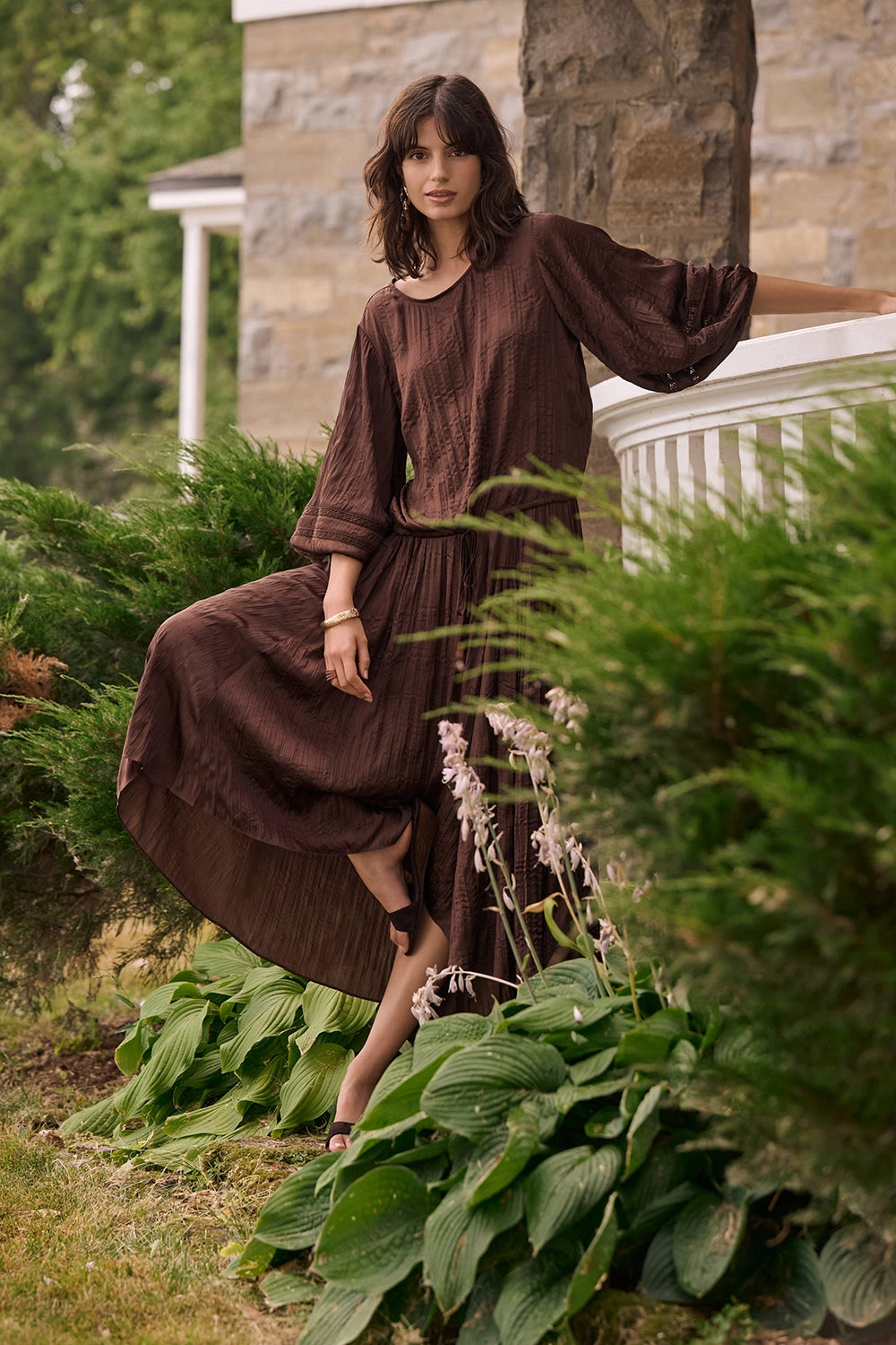 Joseph Ribkoff Pleated Satin Flare Skirt With Pleats Jr262960