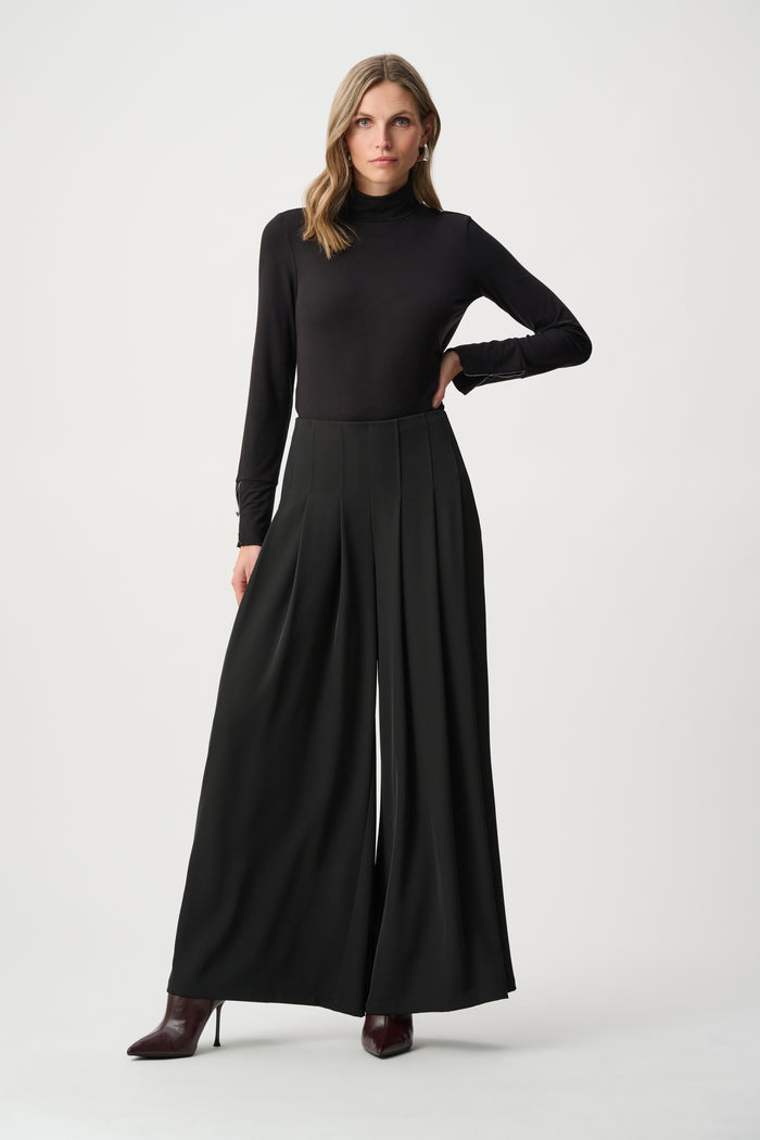 Joseph Ribkoff Woven Twill Wide-Leg Pants Woven Twill Wide-Leg Pants Jr263040