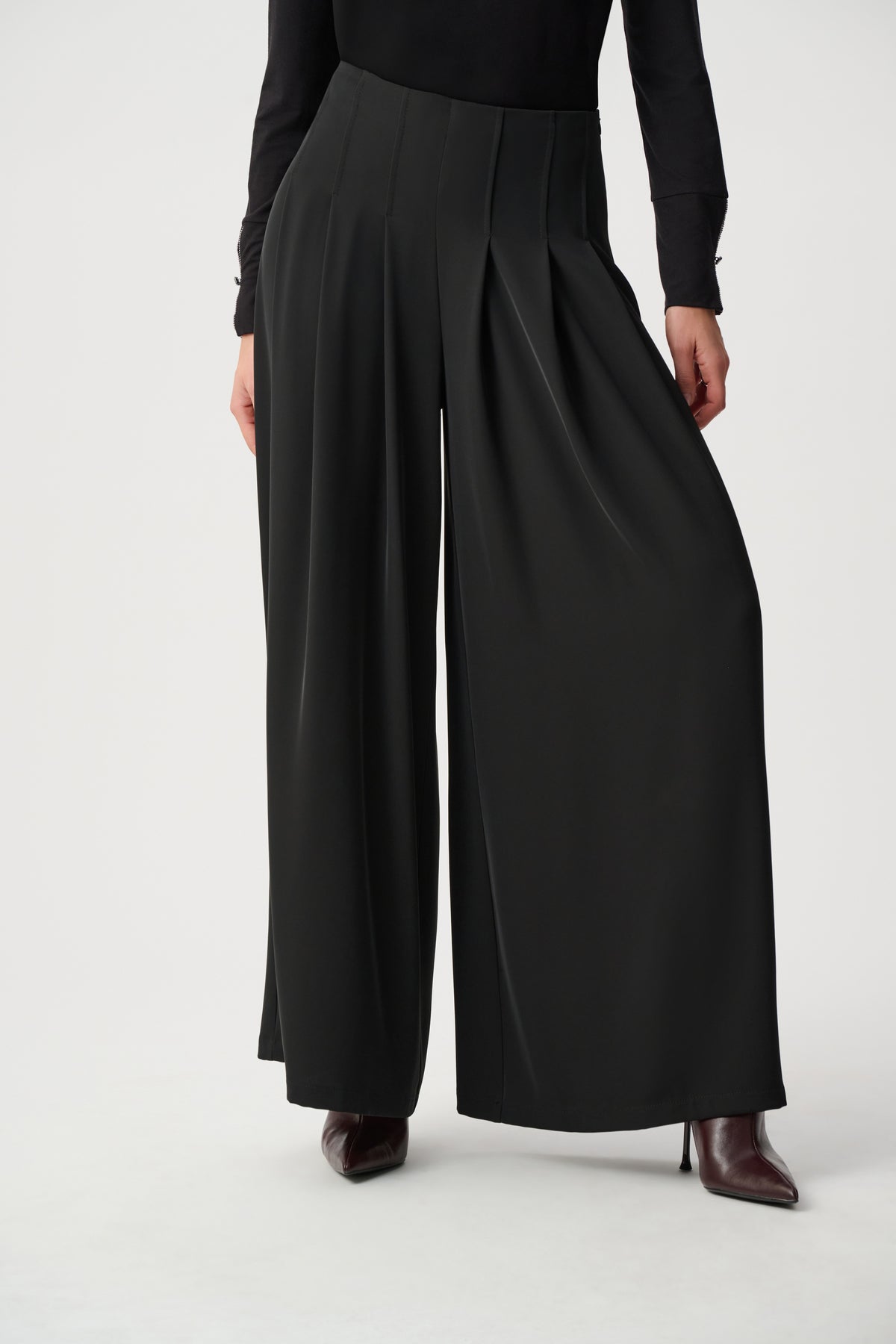 Joseph Ribkoff Woven Twill Wide-Leg Pants Woven Twill Wide-Leg Pants Jr263040