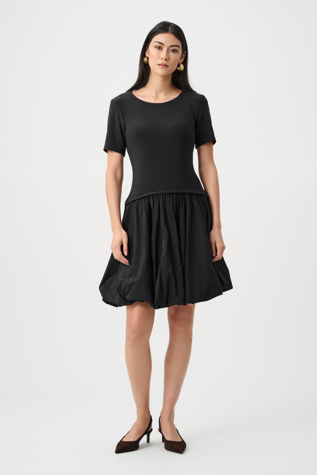 Joseph Ribkoff Silky Knit & Memory Fit And Flare Dress Jr263130