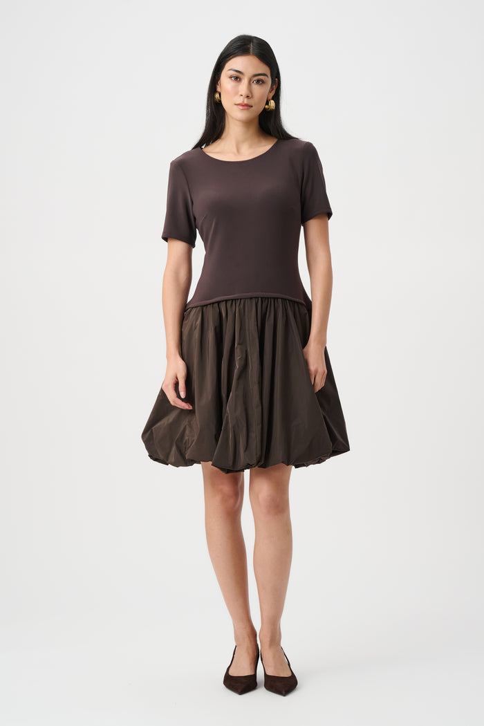 Joseph Ribkoff Silky Knit & Memory Fit And Flare Dress Jr263130