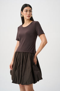 Joseph Ribkoff Silky Knit & Memory Fit And Flare Dress Jr263130