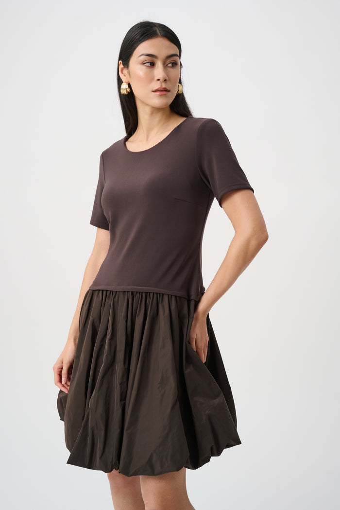 Joseph Ribkoff Silky Knit & Memory Fit And Flare Dress Jr263130