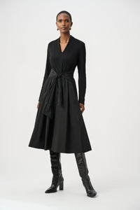 Joseph Ribkoff Silky Knit and Memory Fit and Flare Dress Jr263145