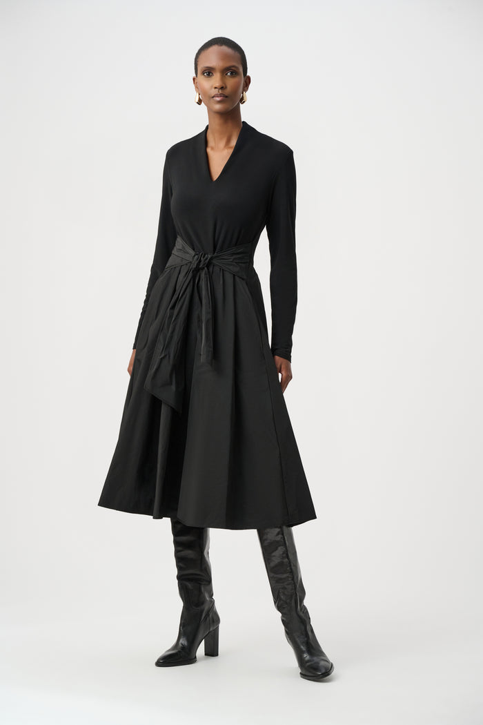 Joseph Ribkoff Silky Knit and Memory Fit and Flare Dress Jr263145