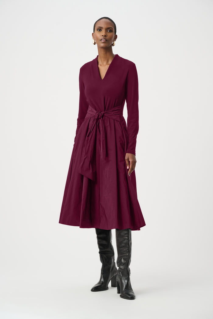 Joseph Ribkoff Silky Knit and Memory Fit and Flare Dress Jr263145