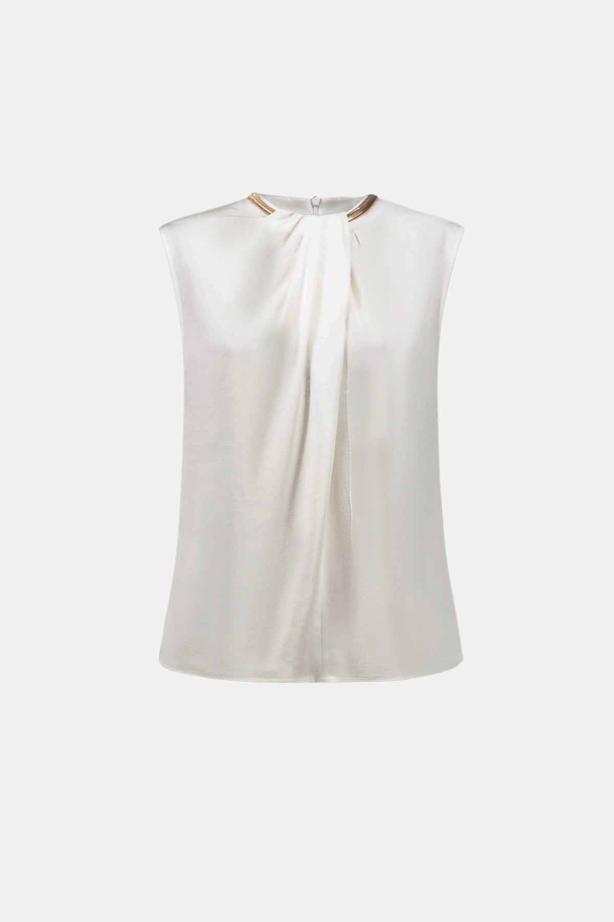 Joseph Ribkoff Recycled Satin Straight Sleeveless Top Jr263168
