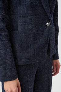 Joseph Ribkoff Lurex Boucle Fitted Blazer Jr263214