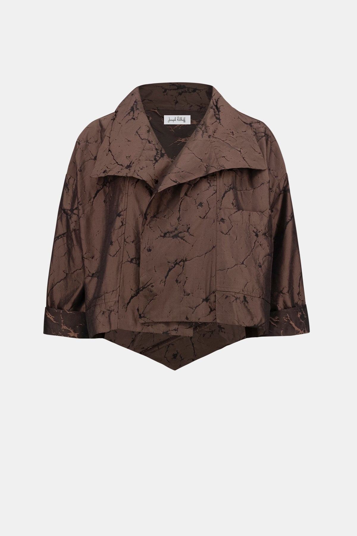 Joseph Ribkoff Jacquard Memory Asymmetrical Jacket Jr263222