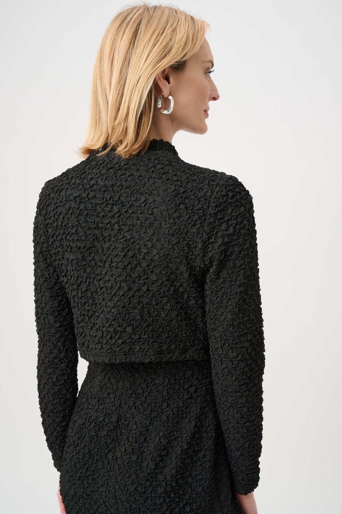 Joseph Ribkoff Textured Jacquard Bolero Jr263231