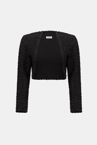 Joseph Ribkoff Textured Jacquard Bolero Jr263231