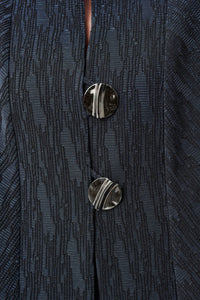 Joseph Ribkoff Foil-Textured Jacquard Trapeze Jacket Jr263725