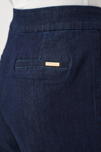 Joseph Ribkoff Chloe Stretch Denim High-Rise Wide Leg Jeans Jr263903