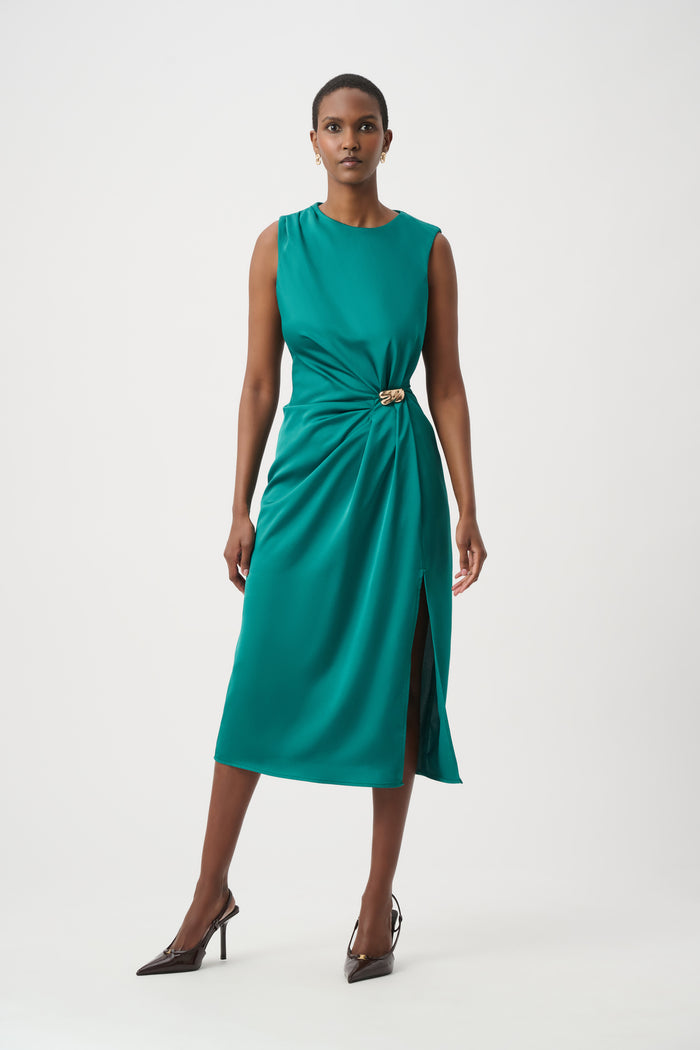 Joseph Ribkoff Recycled Satin Sheath Dress Jr264066