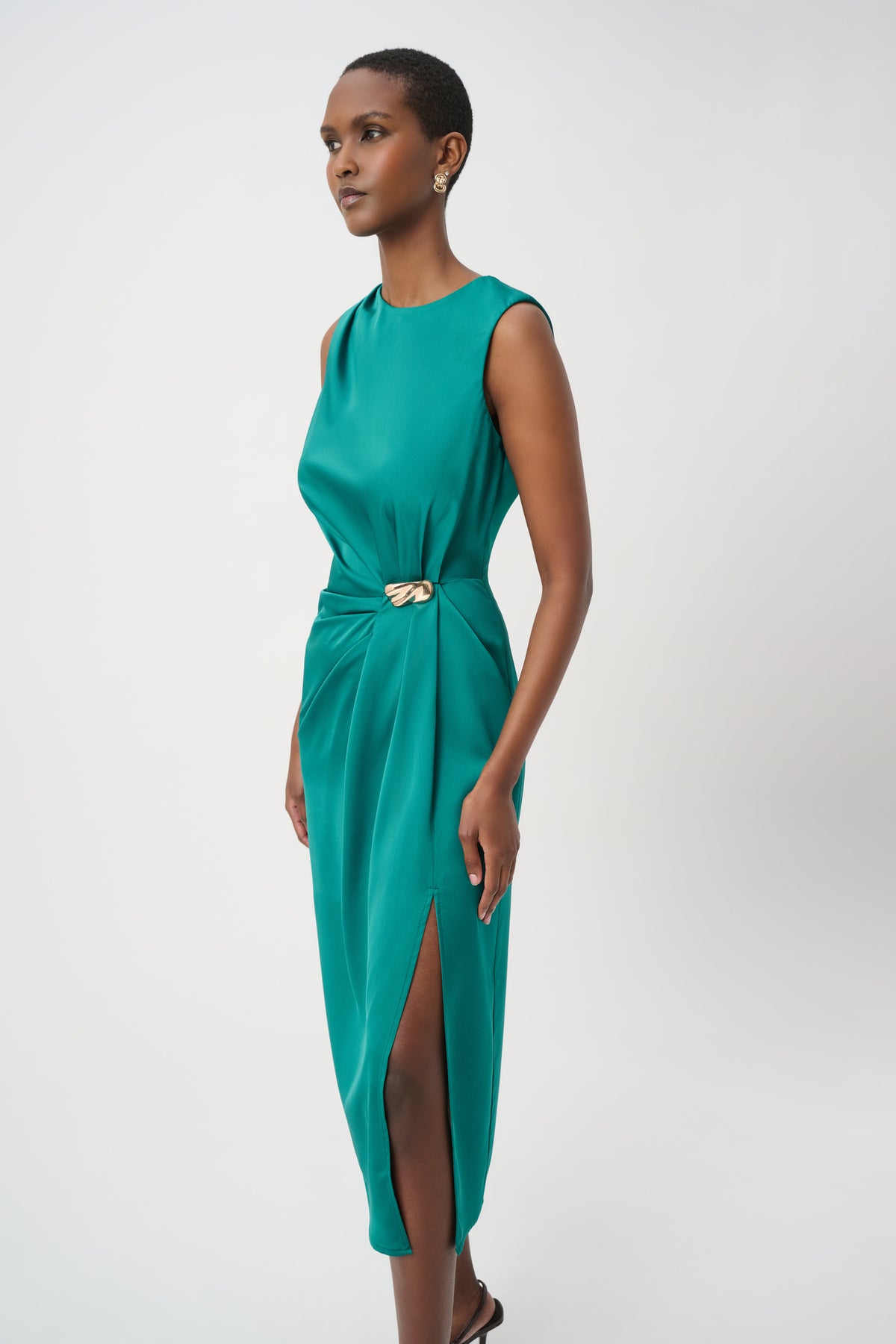 Joseph Ribkoff Recycled Satin Sheath Dress Jr264066
