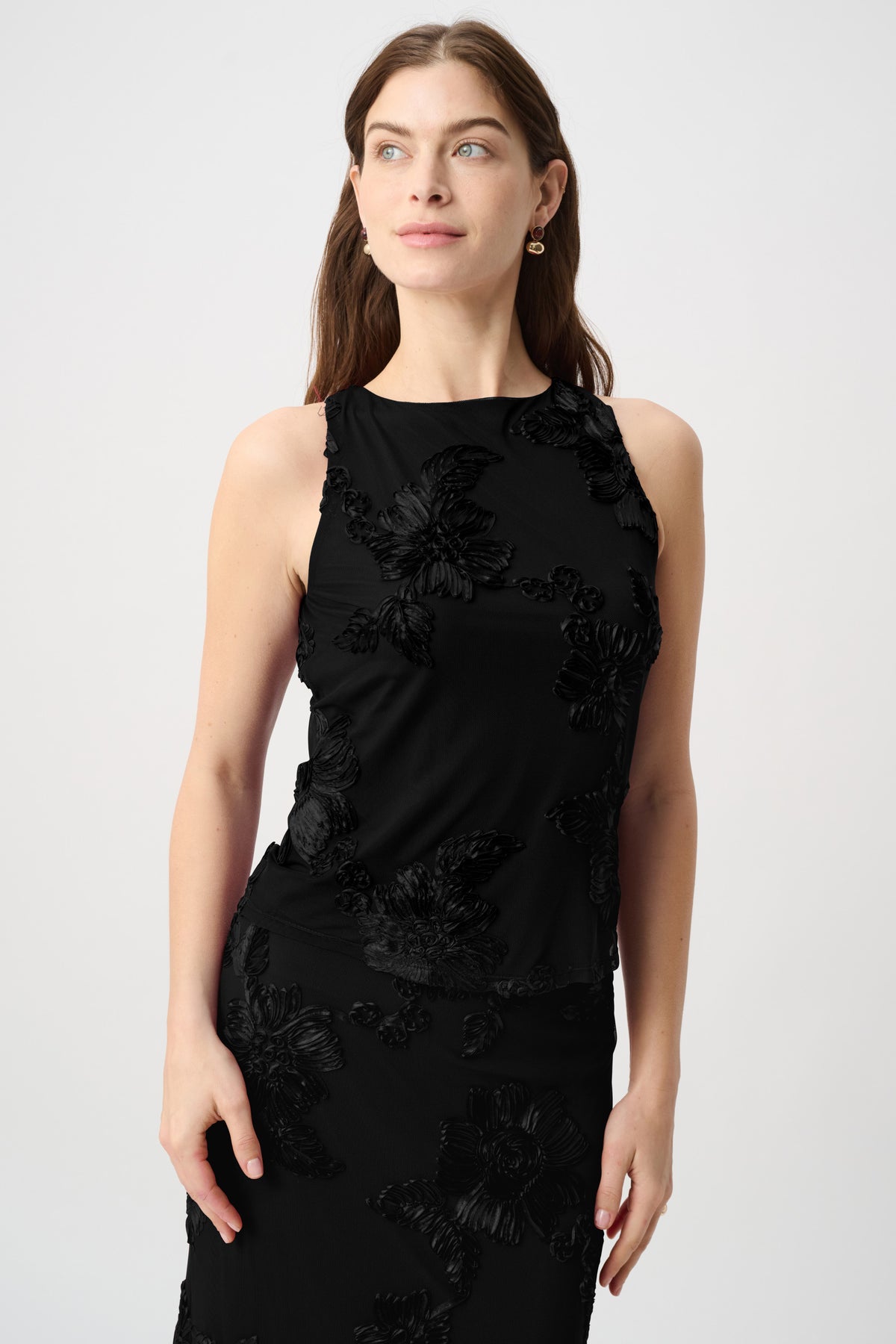 Joseph Ribkoff Embellished Sleeveless Top Jr264141