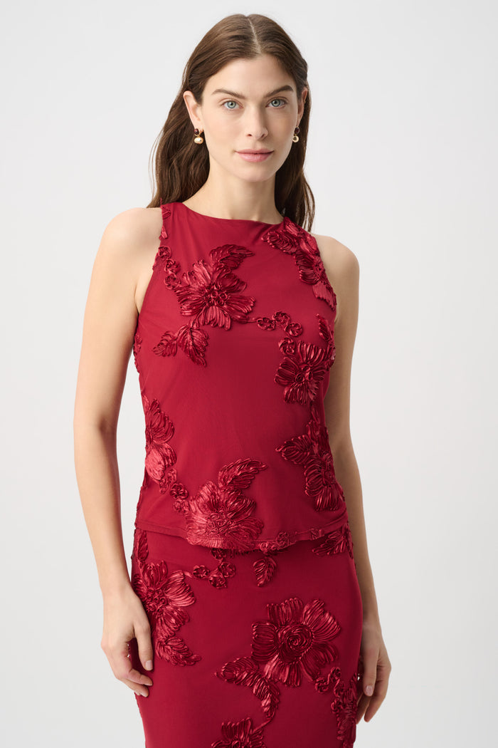 Joseph Ribkoff Embellished Sleeveless Top Jr264141
