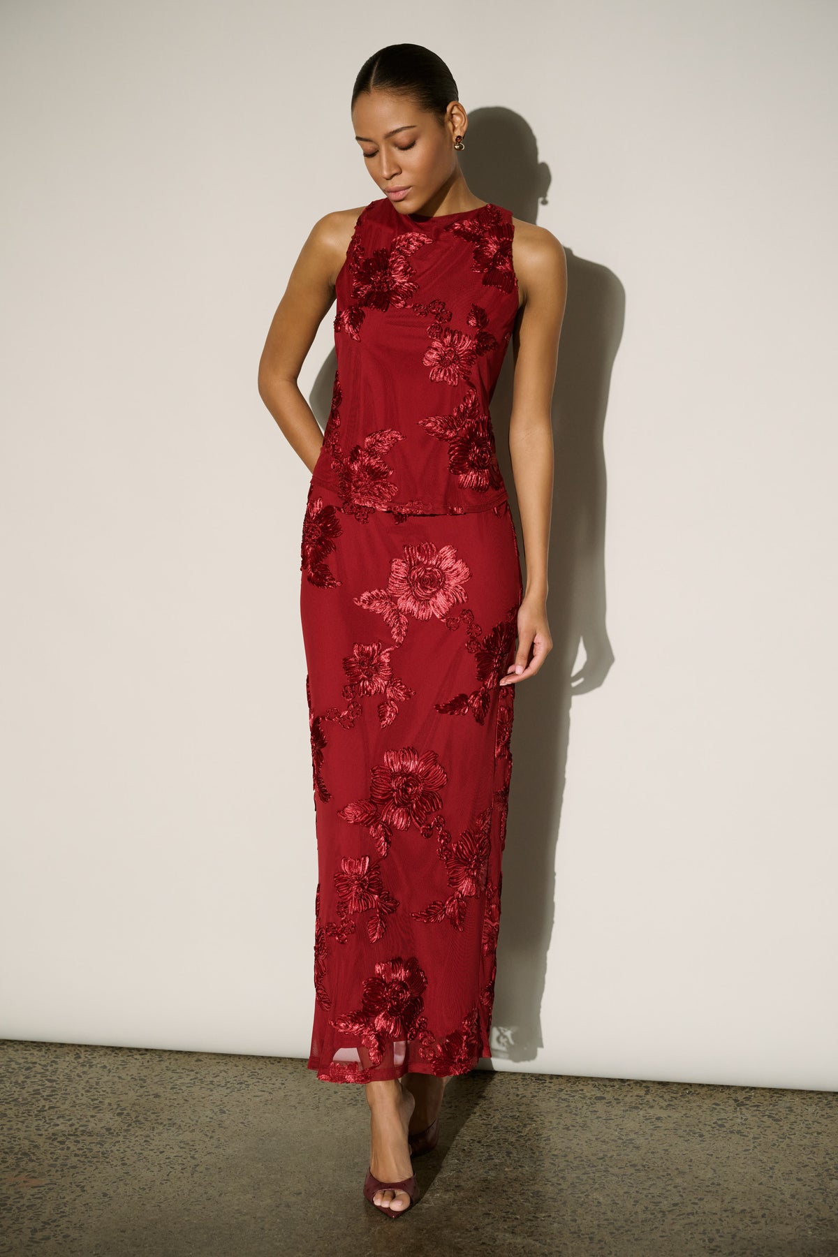 Joseph Ribkoff Embellished Maxi Skirt Jr264142