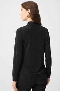Joseph Ribkoff Twisted Mock Neck Top Jr264172