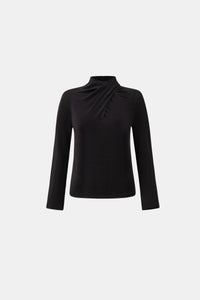 Joseph Ribkoff Twisted Mock Neck Top Jr264172