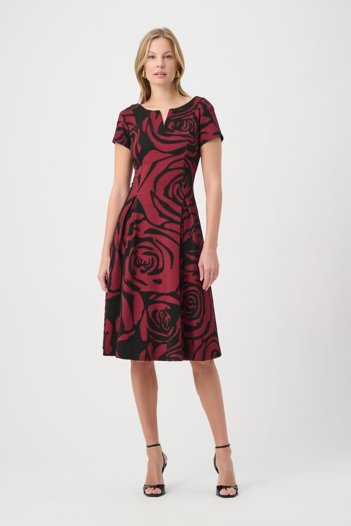 Joseph Ribkoff Floral Fit & Flare Dress Jr264212