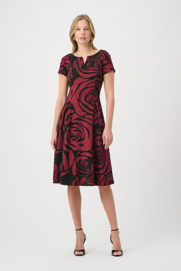 Joseph Ribkoff Floral Fit & Flare Dress Jr264212