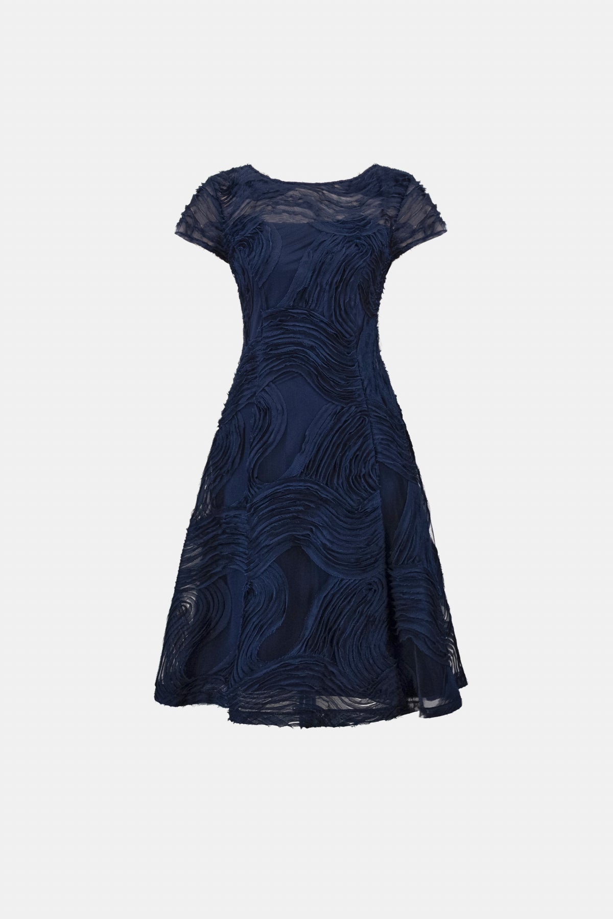 Joseph Ribkoff Embroideered Swirl Fit & Flare Dress Jr264720