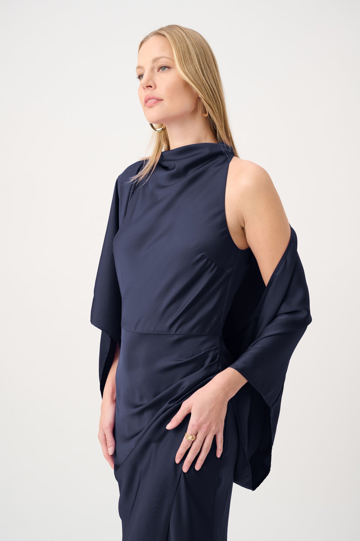 Joseph Ribkoff Satin Dolman Sleeve Cover-Up Jr264731