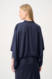 Joseph Ribkoff Satin Dolman Sleeve Cover-Up Jr264731
