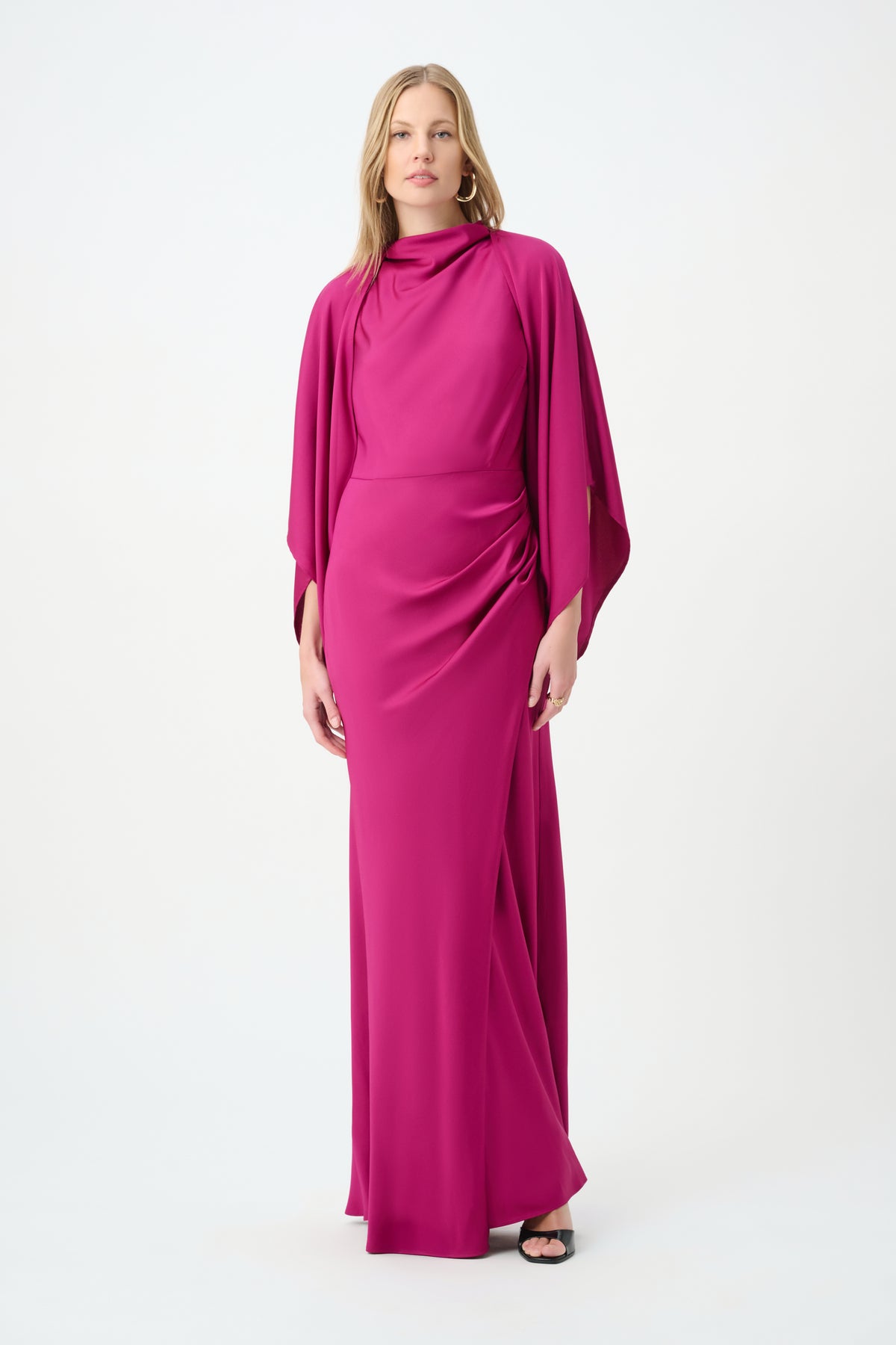 Joseph Ribkoff Satin Dolman Sleeve Cover-Up Jr264731