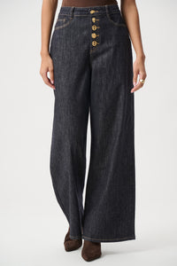 Joseph Ribkoff Statement High-Rise Palazzo Jeans Jr264901