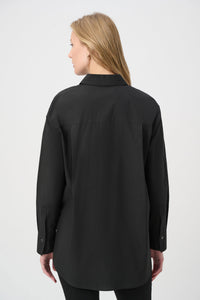 Joseph Ribkoff Embroidered Button-Down Shirt Jr264904
