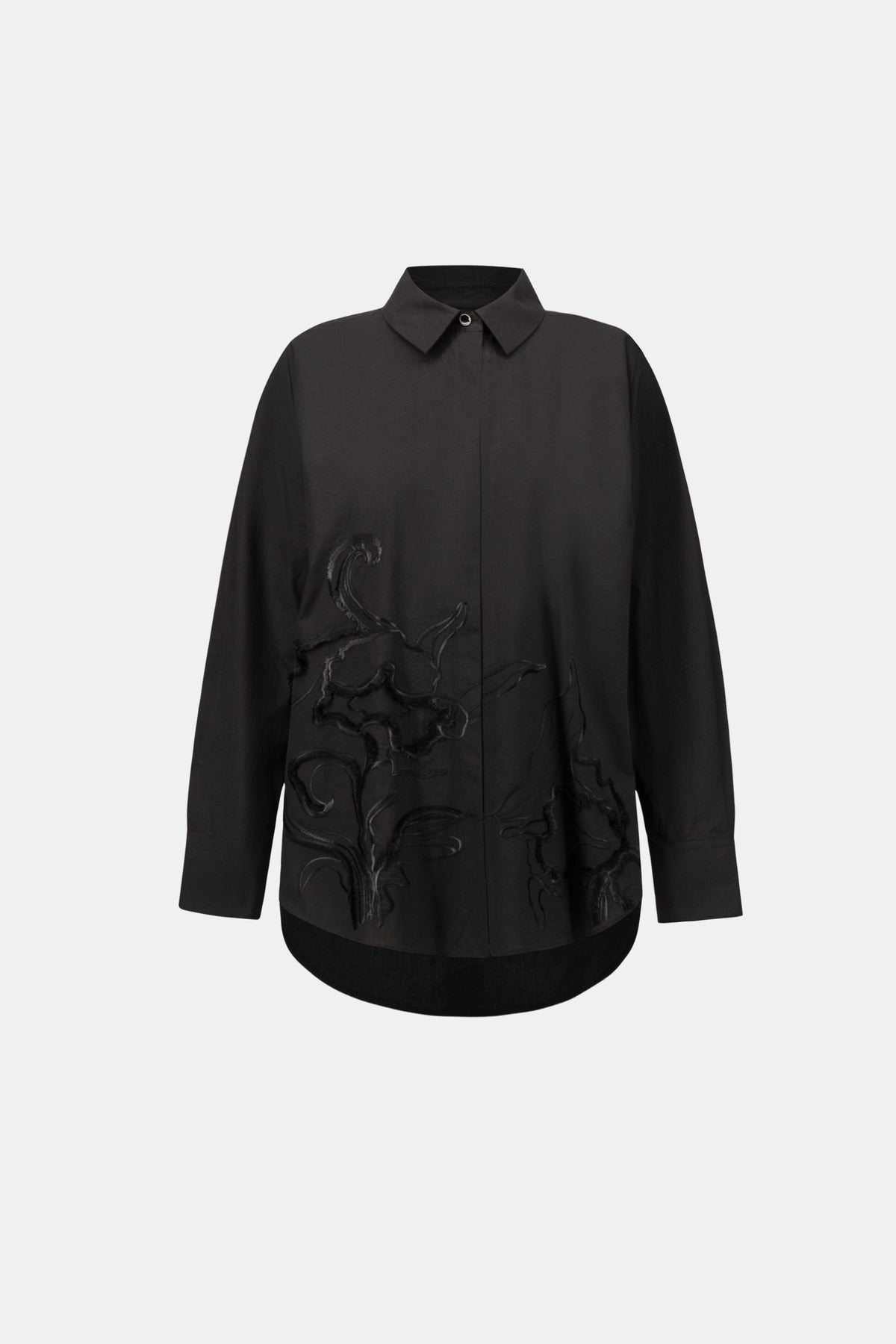 Joseph Ribkoff Embroidered Button-Down Shirt Jr264904