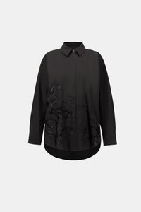 Joseph Ribkoff Embroidered Button-Down Shirt Jr264904