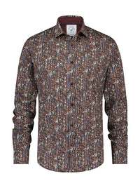 A Fish Named Fred Broadway Burgundy Shirt 27.011.411