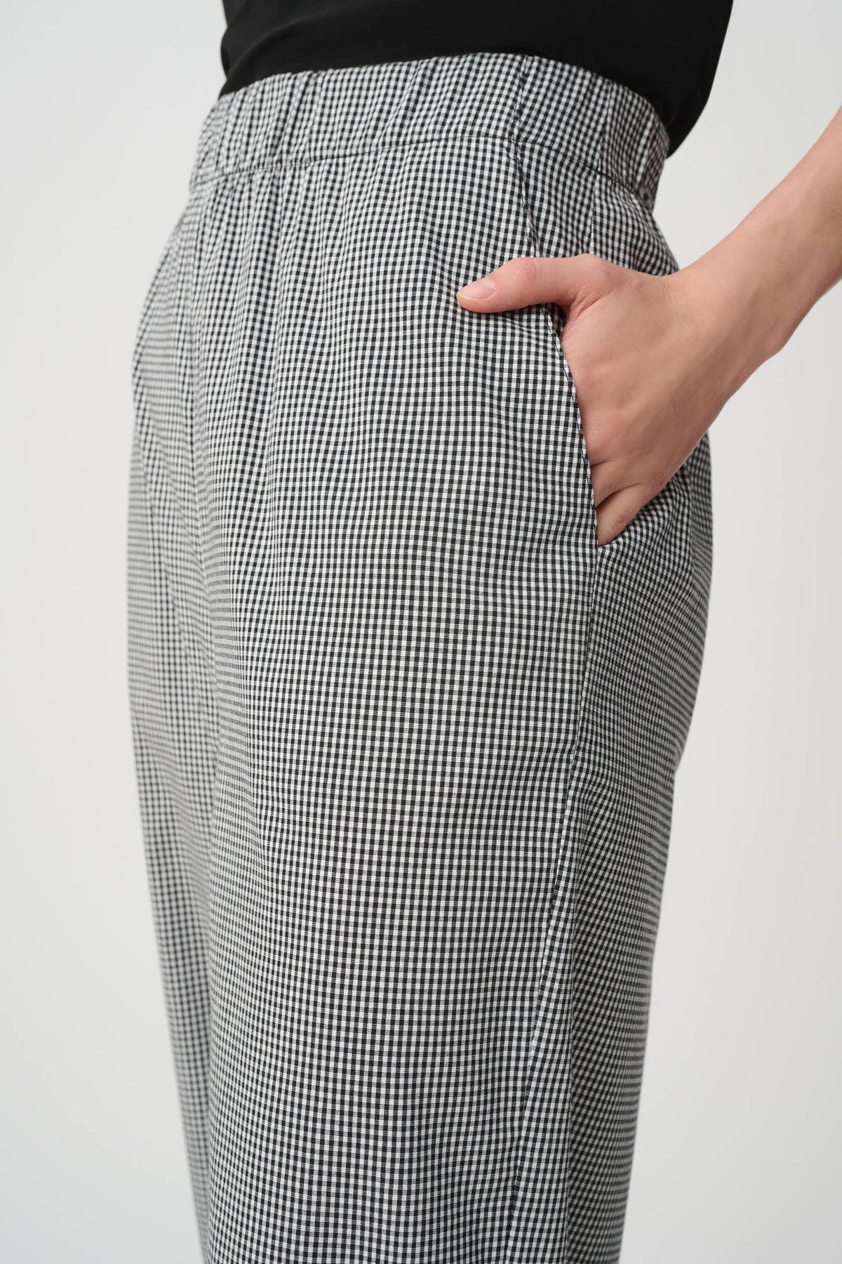 Joseph Ribkoff Gingham Culotte Pants Jr271194