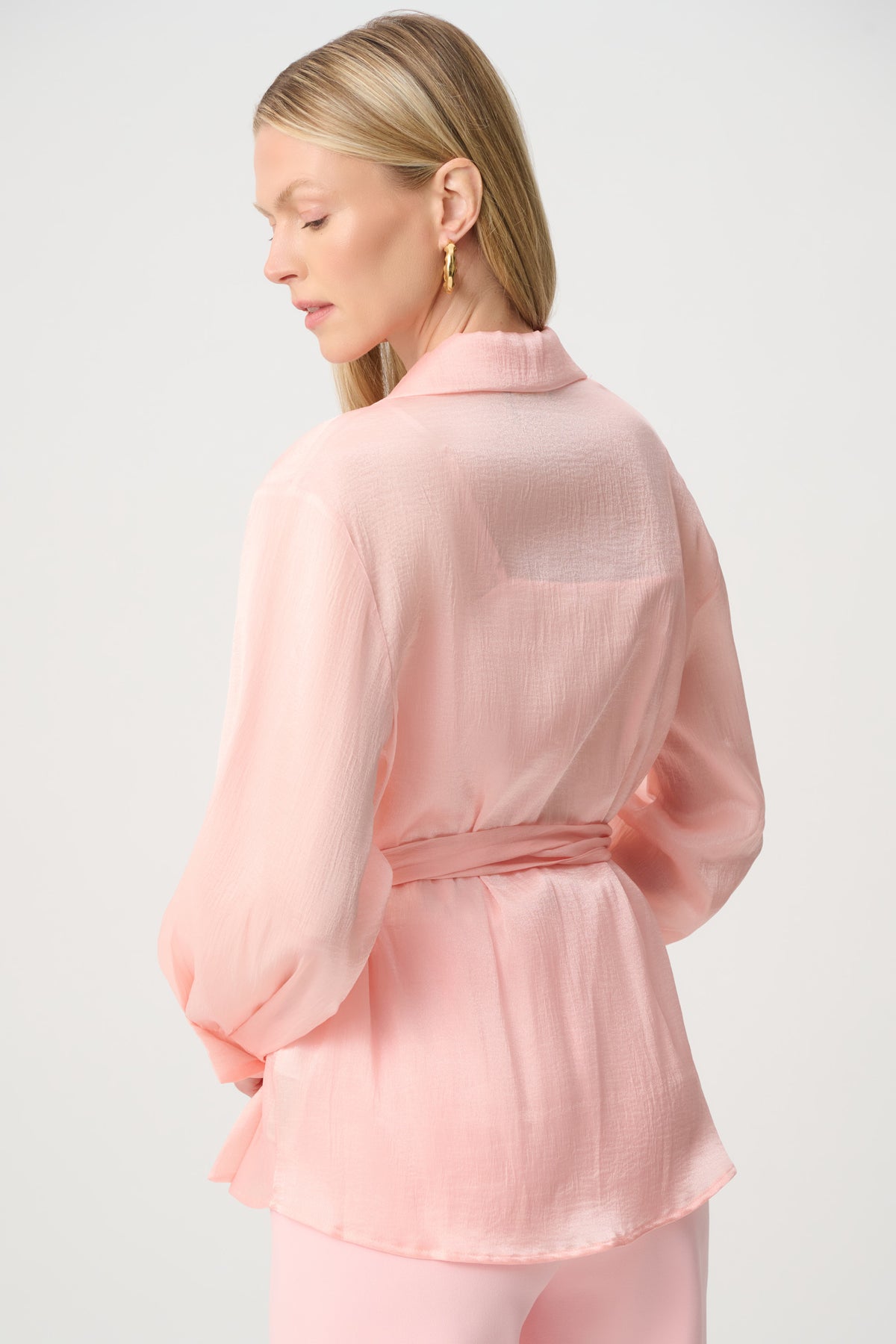 Joseph Ribkoff Organza Wrap Blouse Set Jr271757
