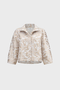 Joseph Ribkoff Floral Jacquard Boxy Jacket Jr271765